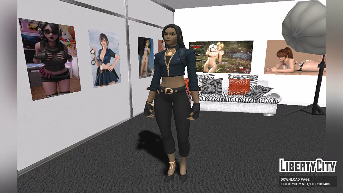 Чика из Fortnite / GTA San Andreas