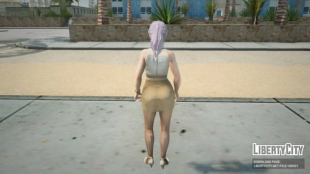 Фиона в офисной одежде / GTA San Andreas