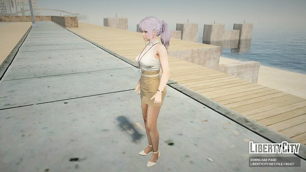 Фиона в офисной одежде / GTA San Andreas