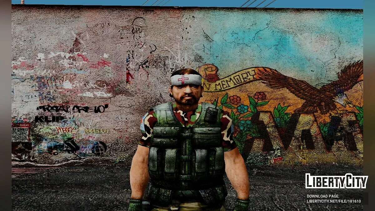 Guerilla из Counter-Strike Source / GTA San Andreas