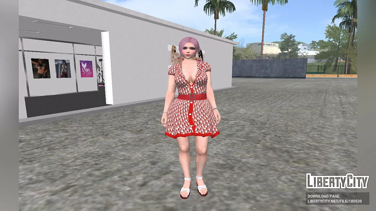 Элис - платье Диор / GTA San Andreas