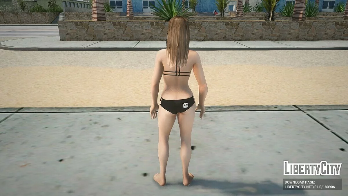 Хитоми в бикини / GTA San Andreas