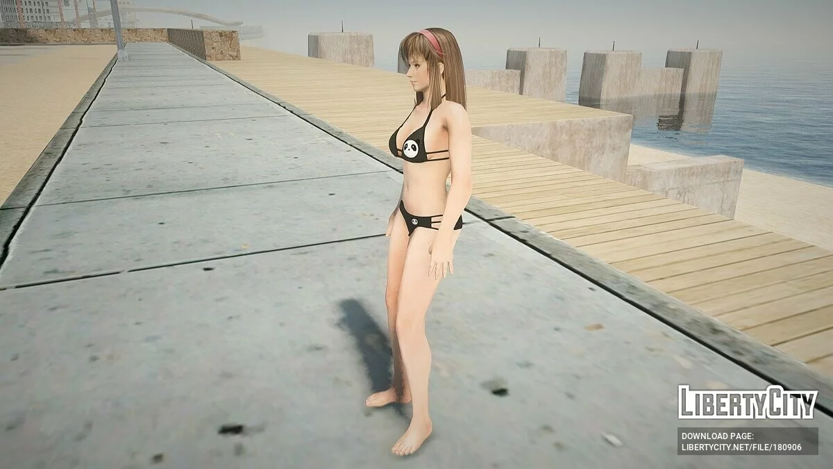 Хитоми в бикини / GTA San Andreas