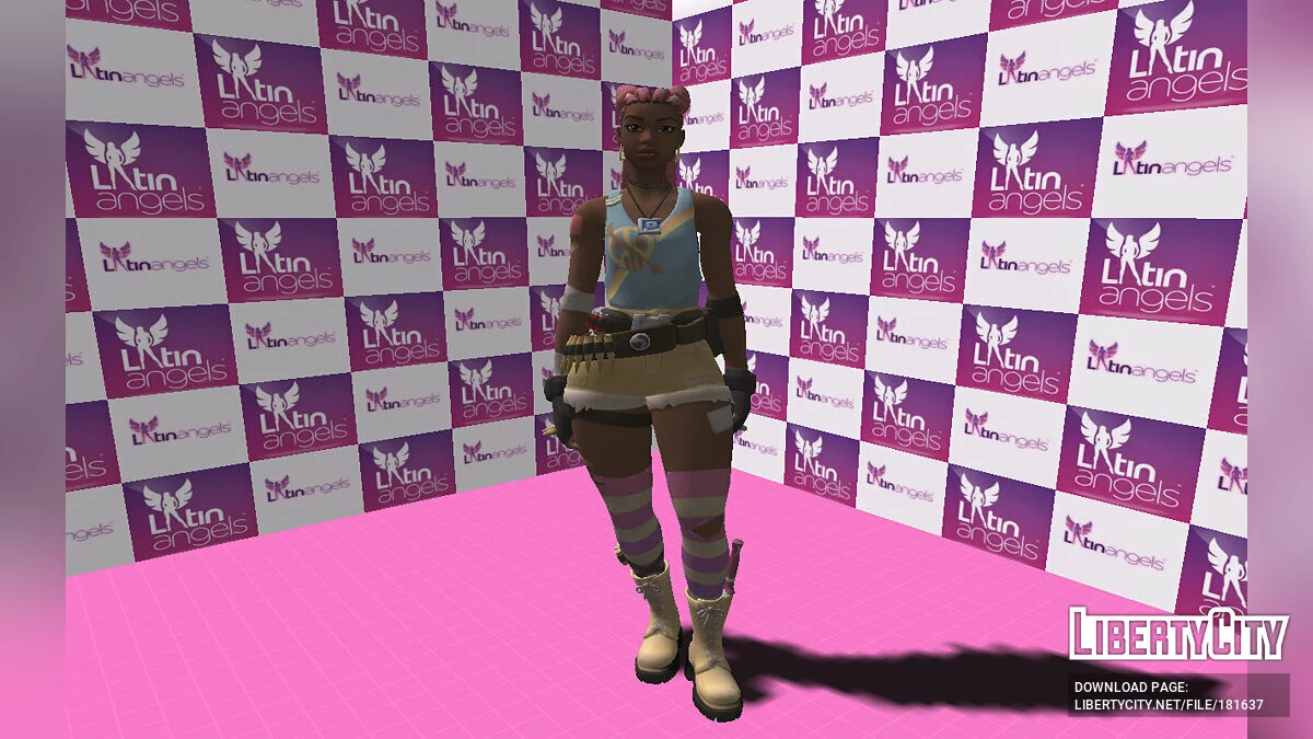Киара 2.0 из Fortnite / GTA San Andreas