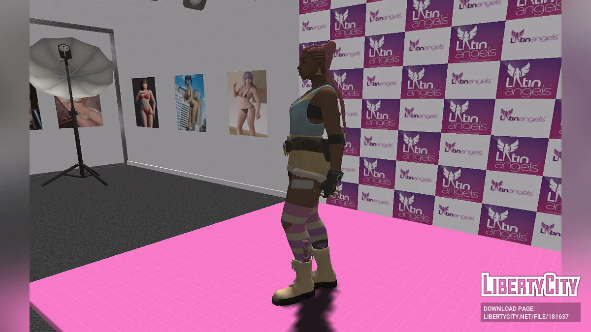 Киара 2.0 из Fortnite / GTA San Andreas