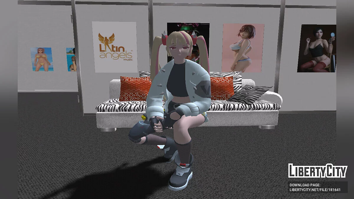 Lennox Rose из Fortnite / GTA San Andreas