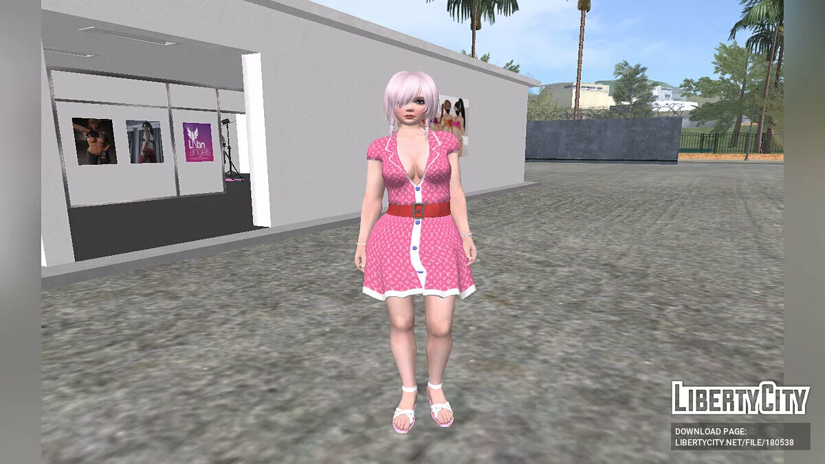 Луна - платье Луи Виттон / GTA San Andreas