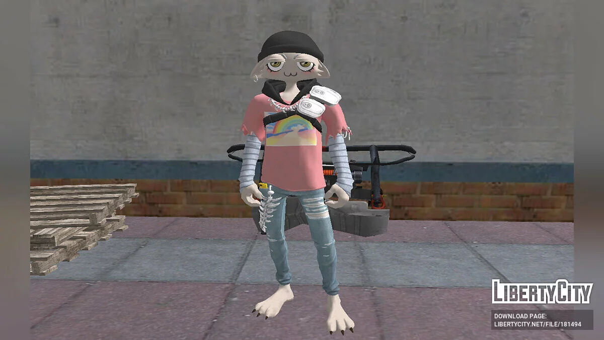 Meow Skull Cloud Nine Style из Fortnite / GTA San Andreas