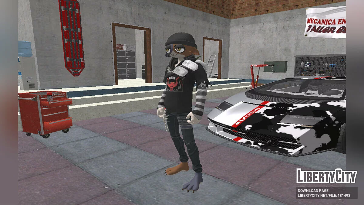 Meow Skull из Fortnite / GTA San Andreas