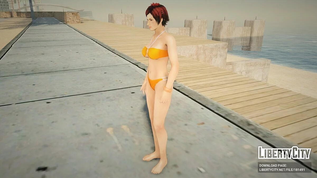 Мила в бикини / GTA San Andreas