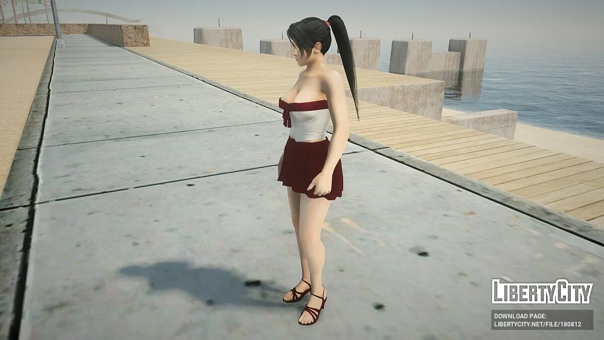 Момиджи в повседневной одежде v3 / GTA San Andreas