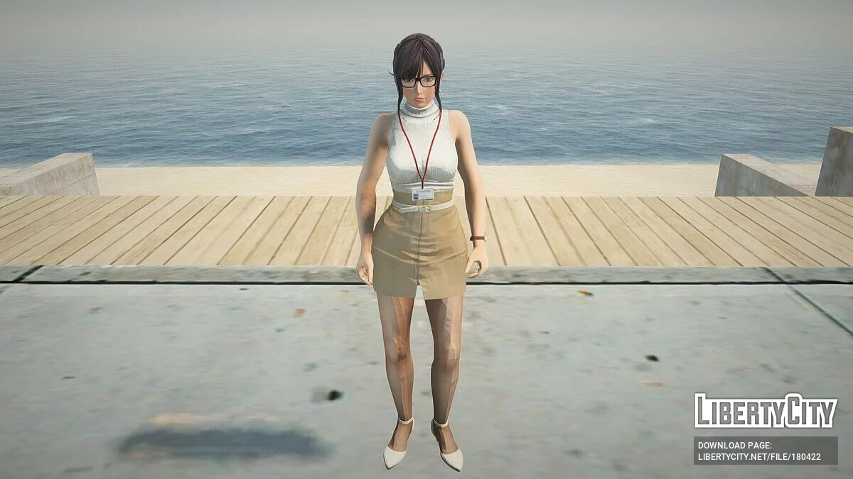 Нагиса в офисной одежде / GTA San Andreas