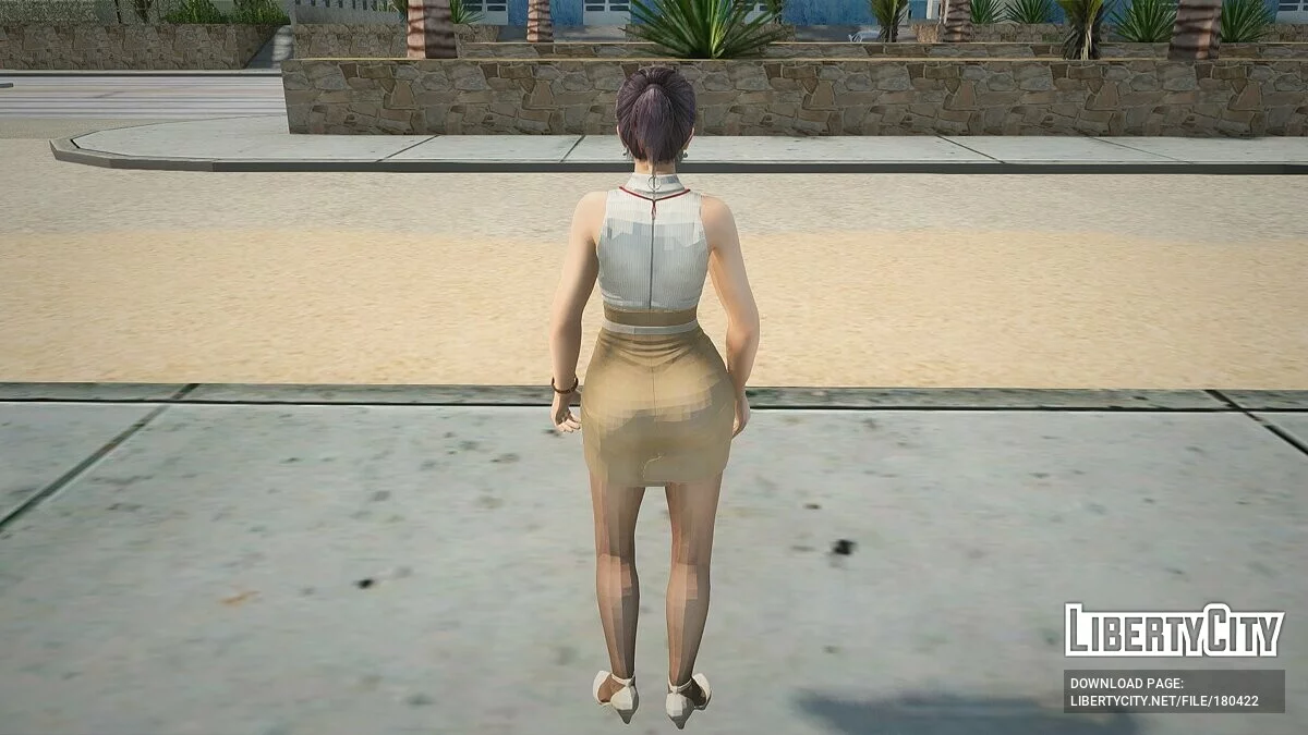 Нагиса в офисной одежде / GTA San Andreas