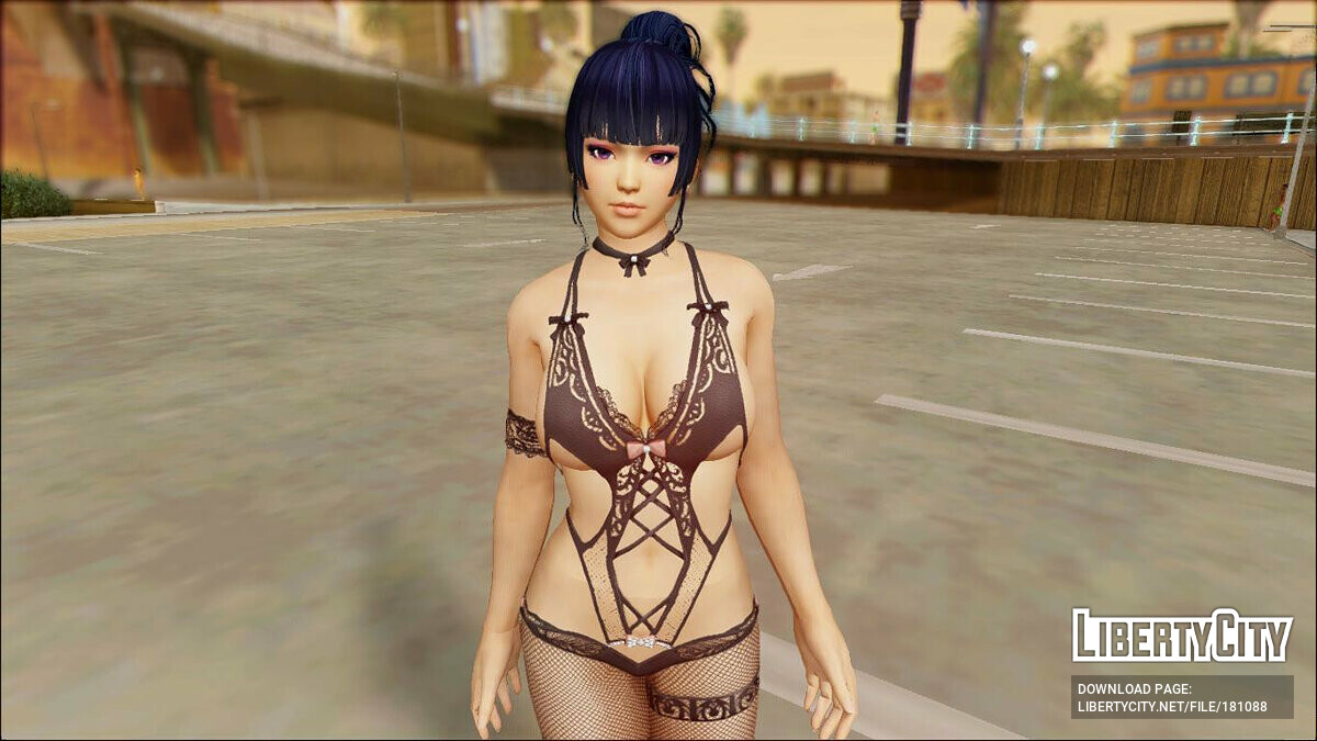 Nyotengu in lingerie for GTA San Andreas - Картинка #2
