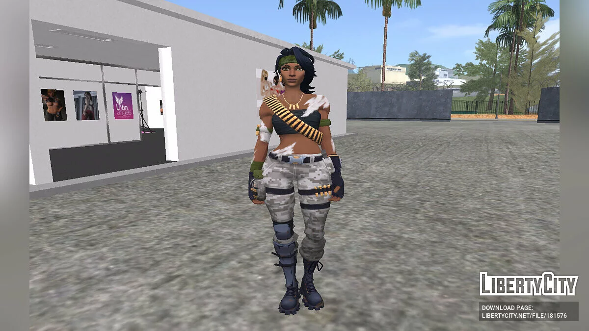 Обойма из Fortnite / GTA San Andreas