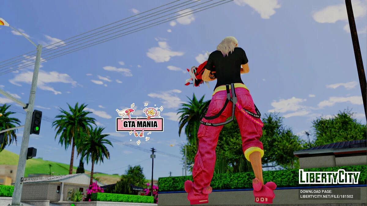 Рандомная девушка #6 из Garena Free Fire / GTA San Andreas