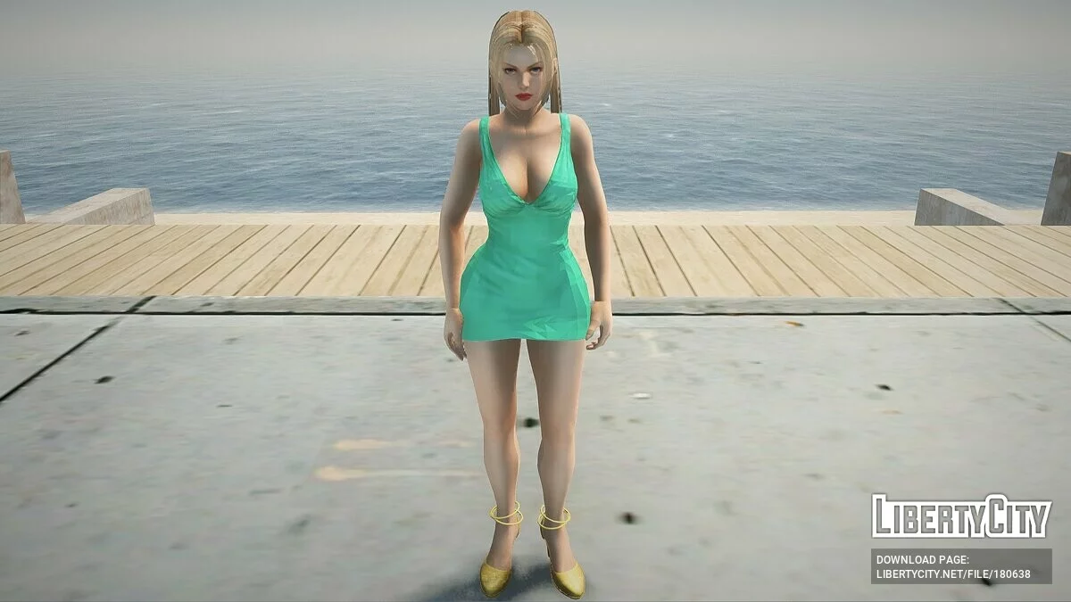 Рейчел в платье / GTA San Andreas