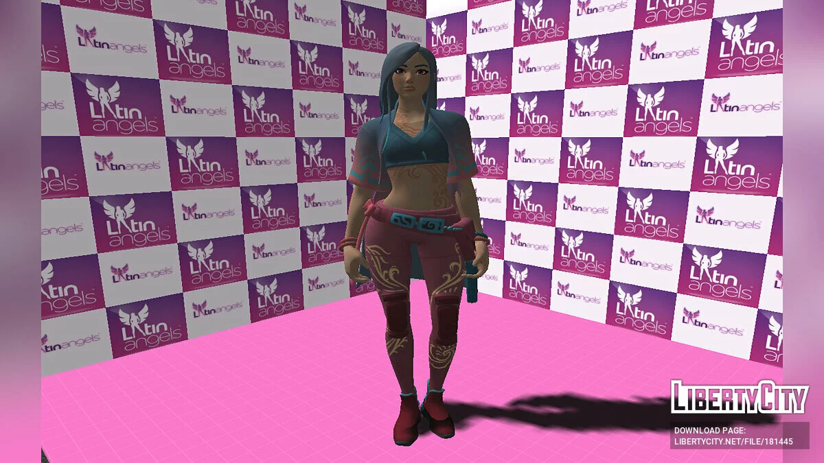 Сьерра из Fortnite / GTA San Andreas