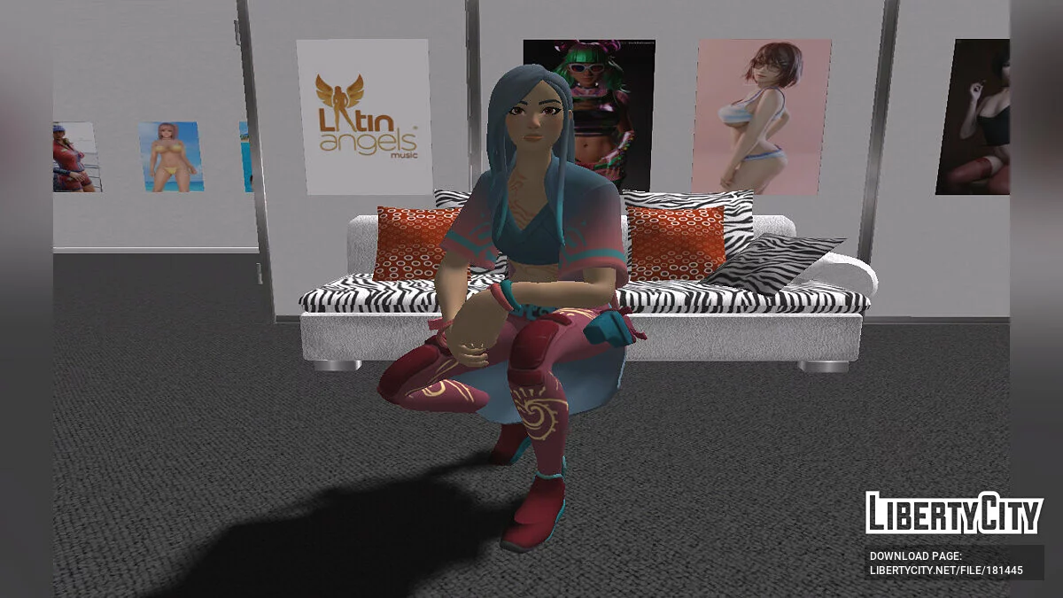 Сьерра из Fortnite / GTA San Andreas