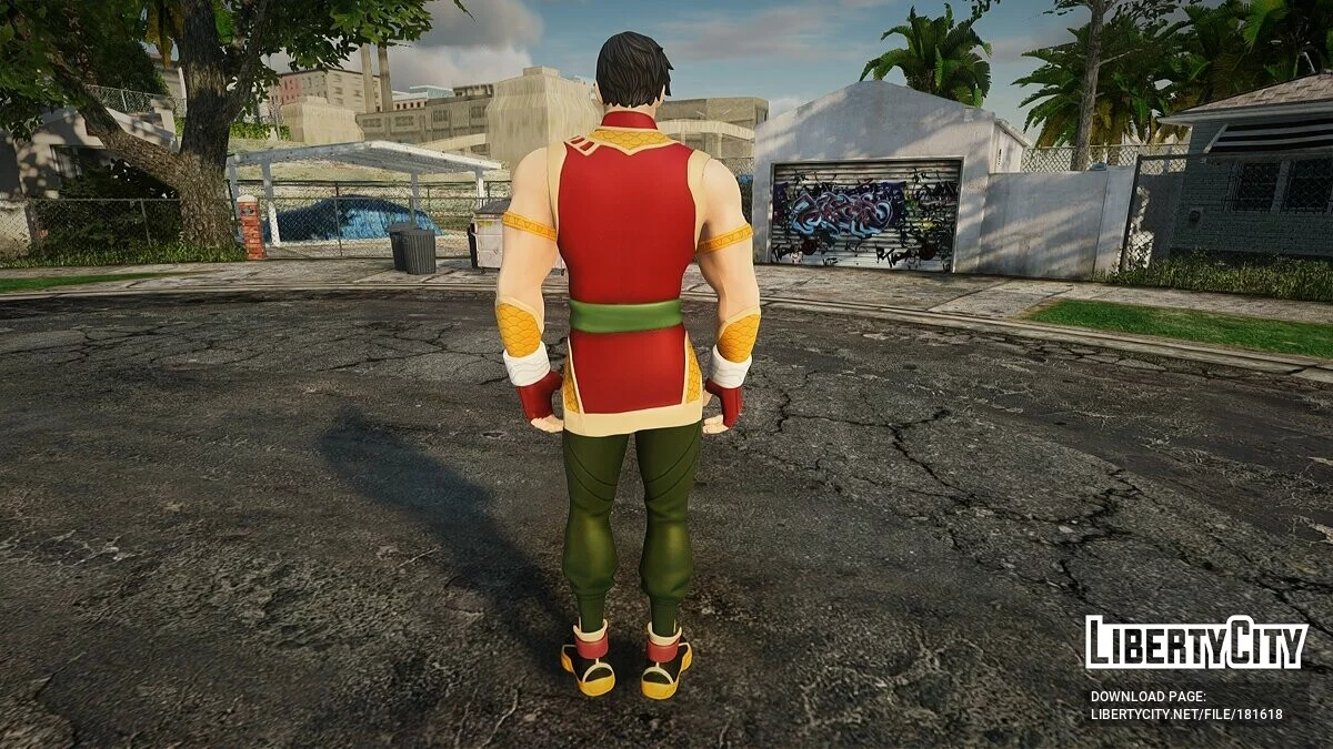Шан-Чи из Fortnite / GTA San Andreas