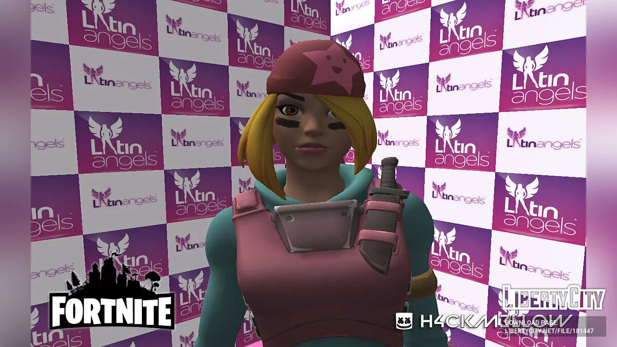Skully из Fortnite / GTA San Andreas