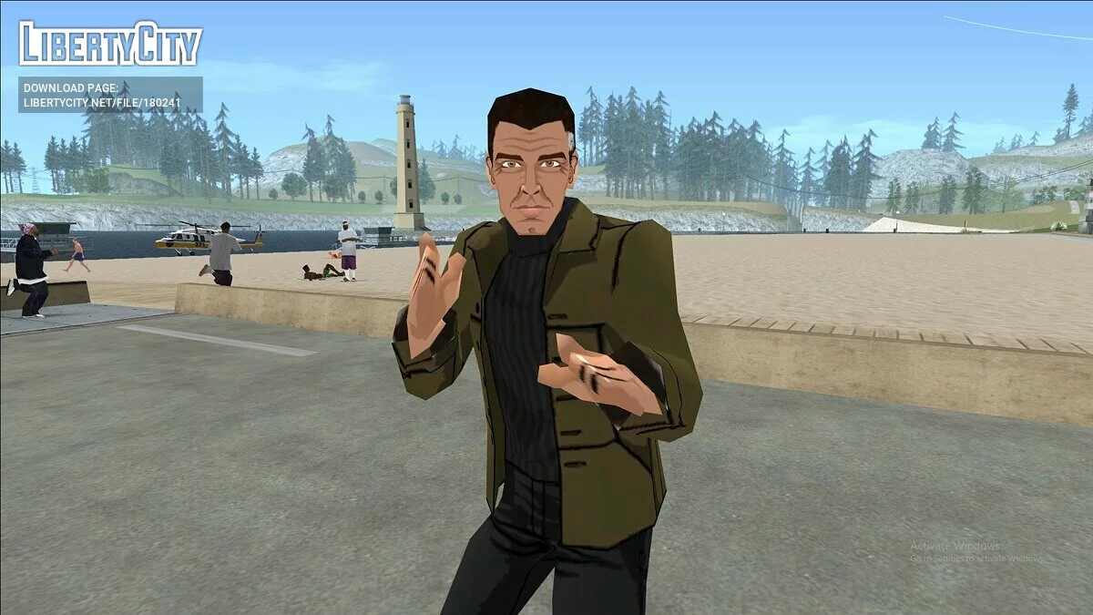 Стив Роуленд из XIII / GTA San Andreas