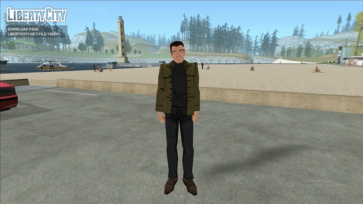 Steve Rowland from XIII for GTA San Andreas - Картинка #2