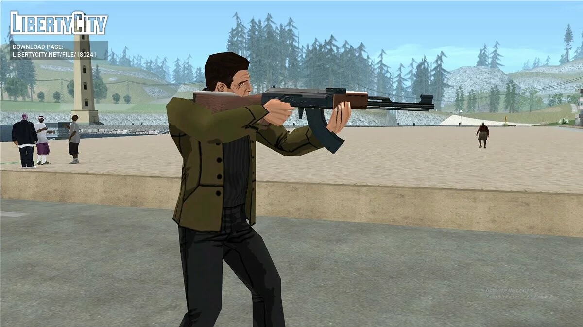 Стив Роуленд из XIII / GTA San Andreas