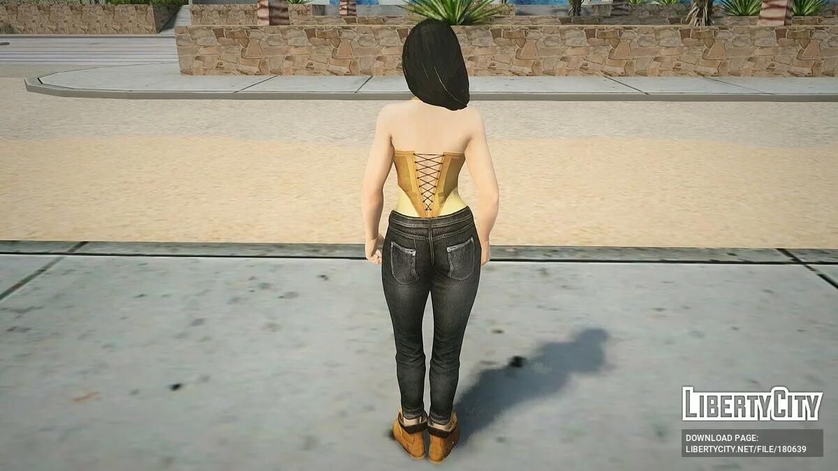 Тамаки в повседневной одежде v6 / GTA San Andreas