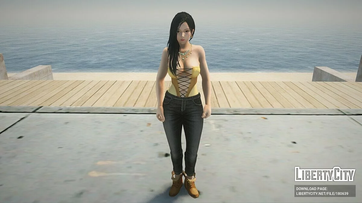 Тамаки в повседневной одежде v6 / GTA San Andreas