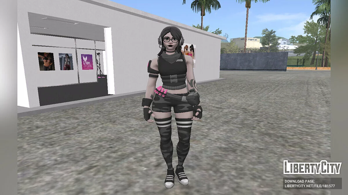 Зубодробилка из Fortnite / GTA San Andreas