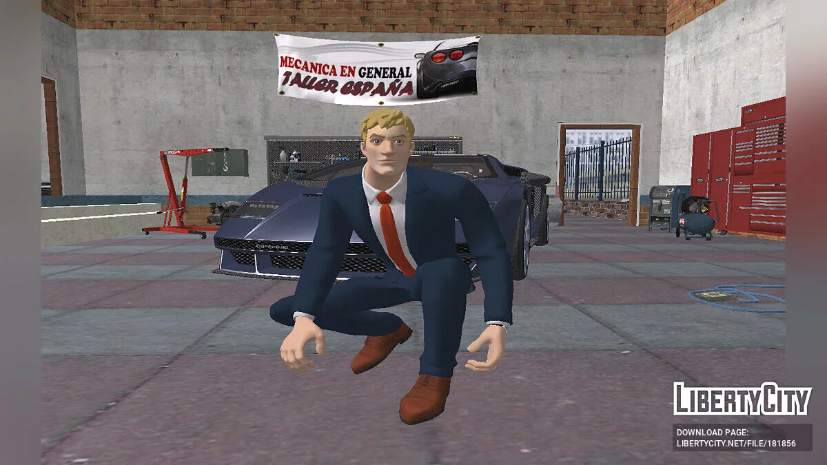 Агент Джоунс Damage из Fortnite / GTA San Andreas