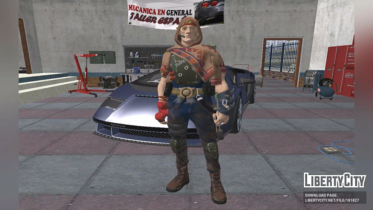 Агент Джоунс из Fortnite / GTA San Andreas