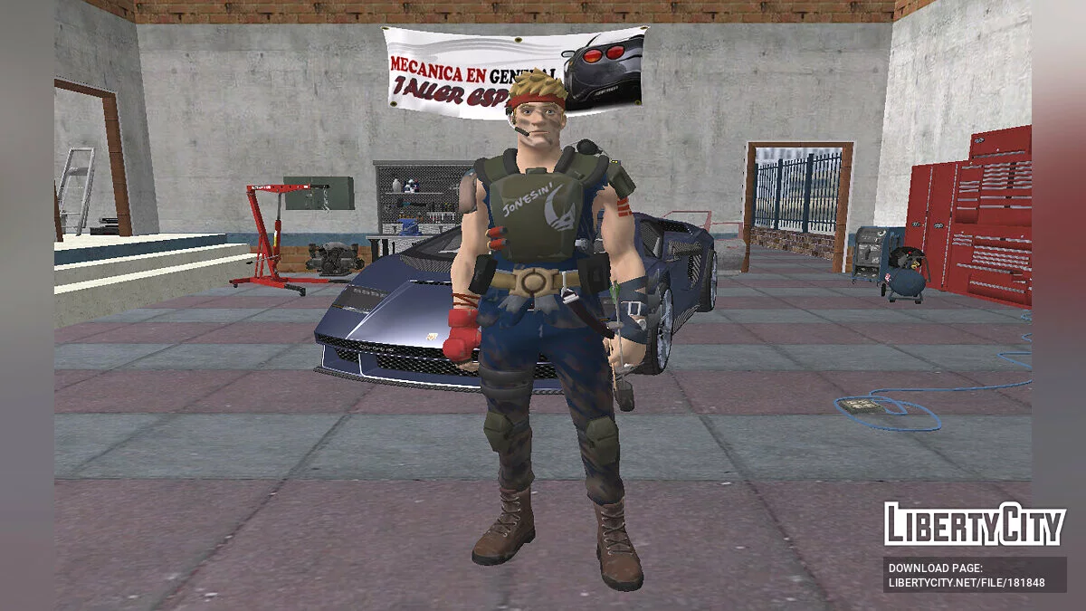 Агент Джоунс Kepler из Fortnite / GTA San Andreas