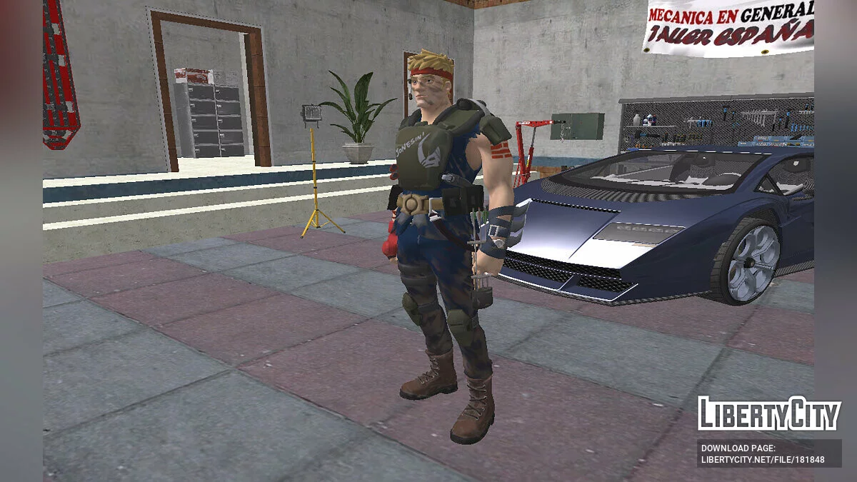 Агент Джоунс Kepler из Fortnite / GTA San Andreas