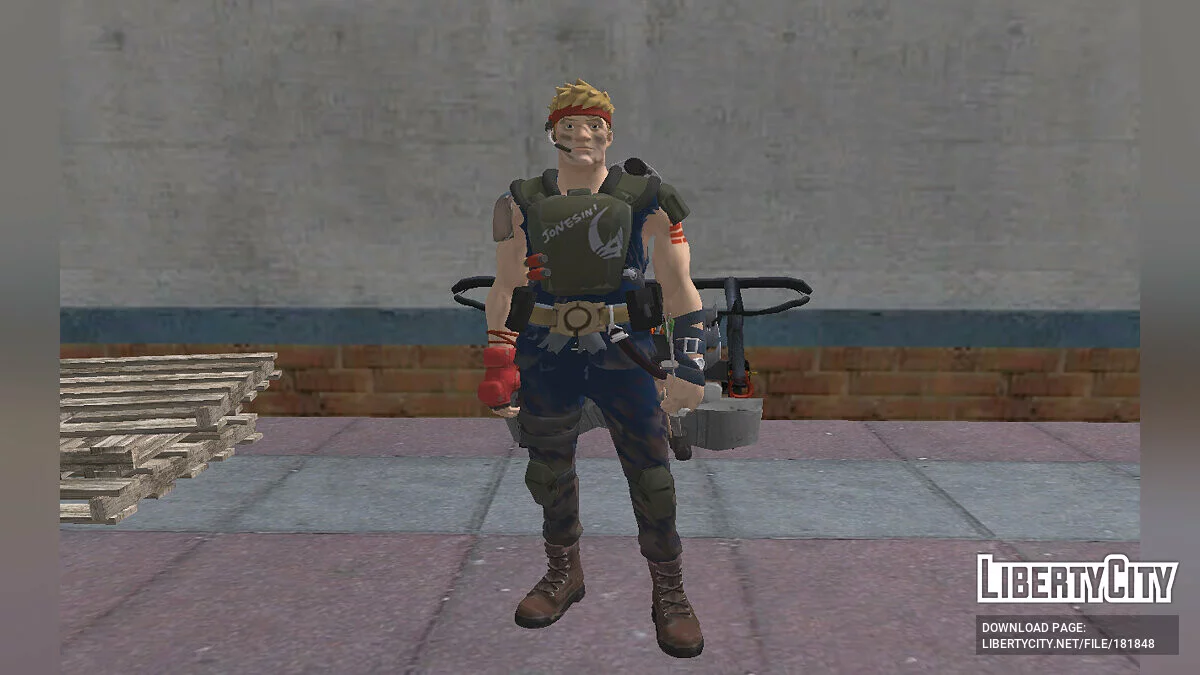 Агент Джоунс Kepler из Fortnite / GTA San Andreas