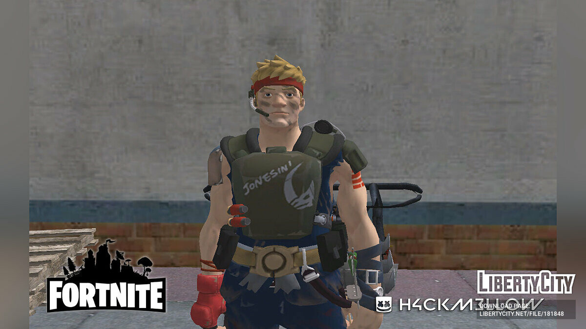 Agent Jones Kepler from Fortnite for GTA San Andreas - Картинка #1