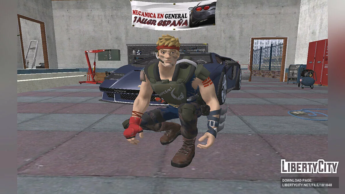 Агент Джоунс Kepler из Fortnite / GTA San Andreas