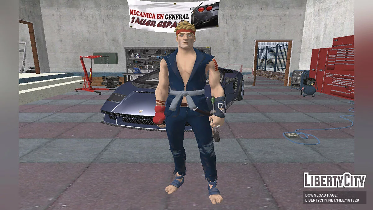 Агент Джоунс Skirmish из Fortnite / GTA San Andreas