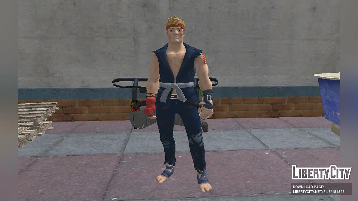 Агент Джоунс Skirmish из Fortnite / GTA San Andreas