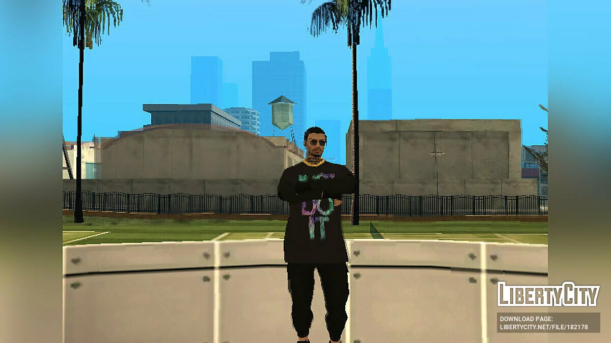 Мужчина в черной одежде / GTA San Andreas