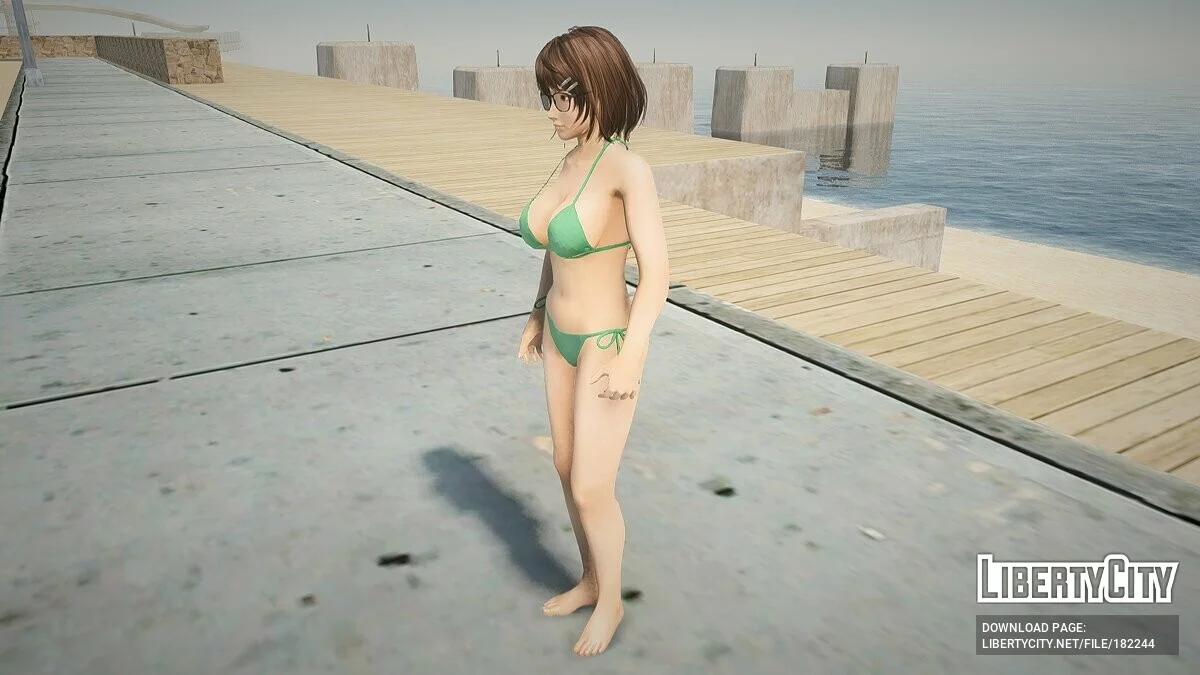 Цукуши в бикини / GTA San Andreas