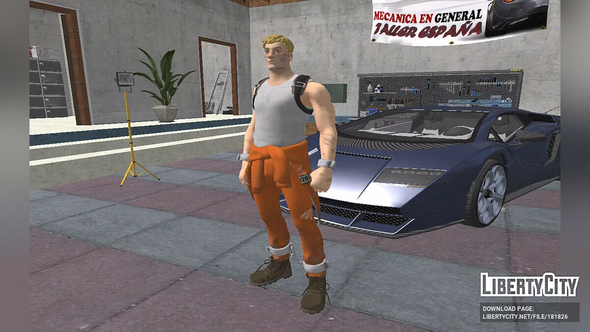 Джонс Освобожденный из Fortnite / GTA San Andreas
