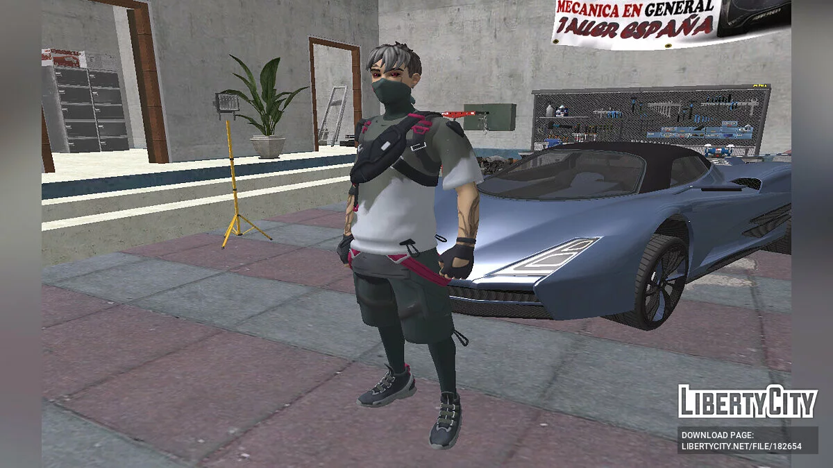 Фантазм из Fortnite / GTA San Andreas