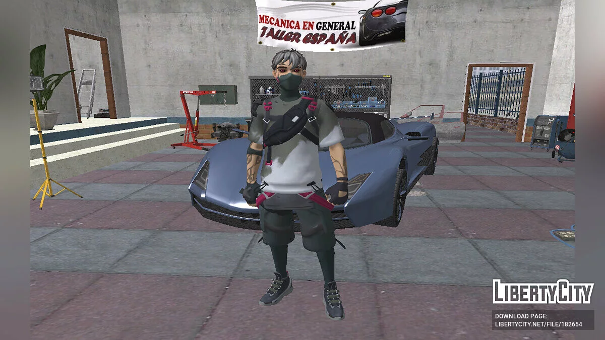 Фантазм из Fortnite / GTA San Andreas