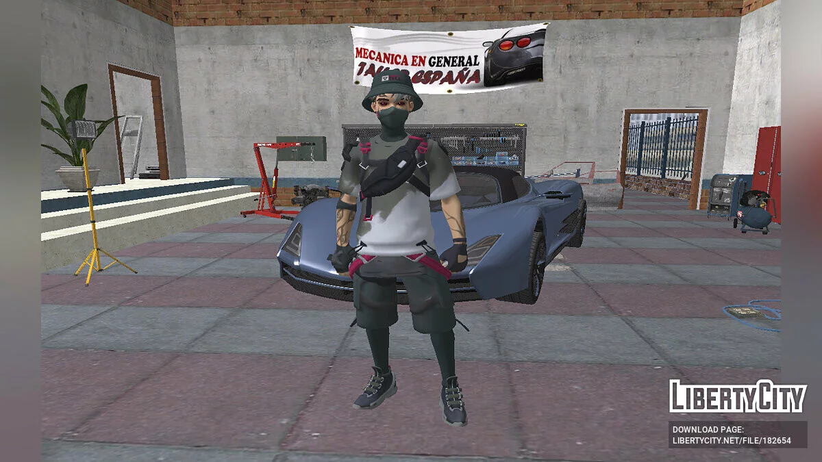 Фантазм из Fortnite / GTA San Andreas