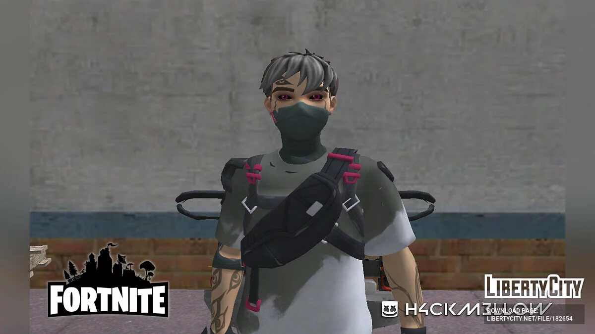 Фантазм из Fortnite / GTA San Andreas