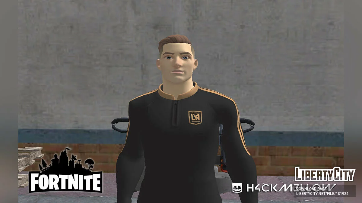 Гениальный голкипер из Fortnite / GTA San Andreas