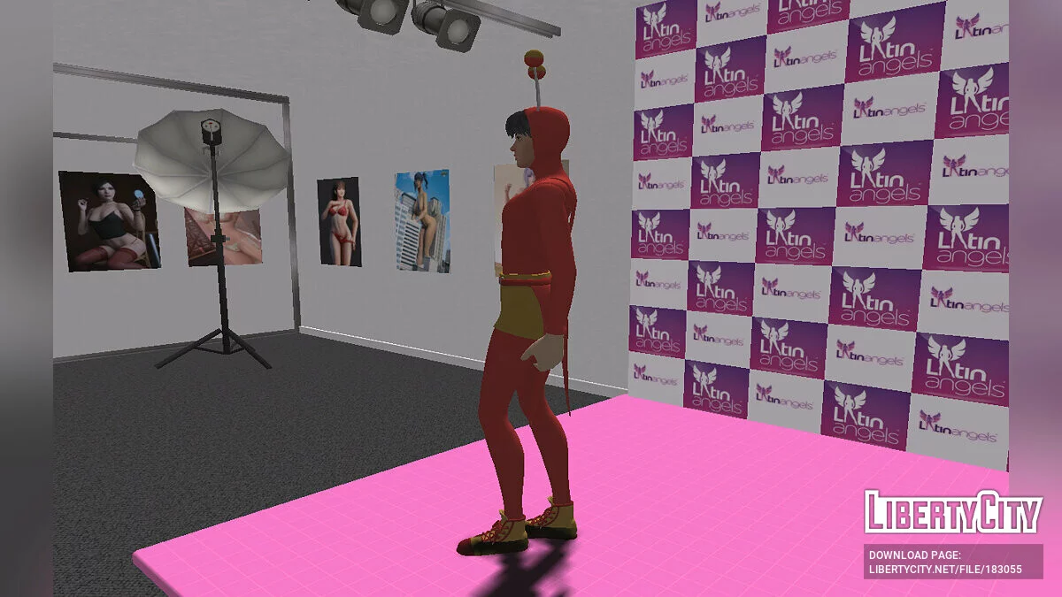 Heroína Colorada из Fortnite / GTA San Andreas