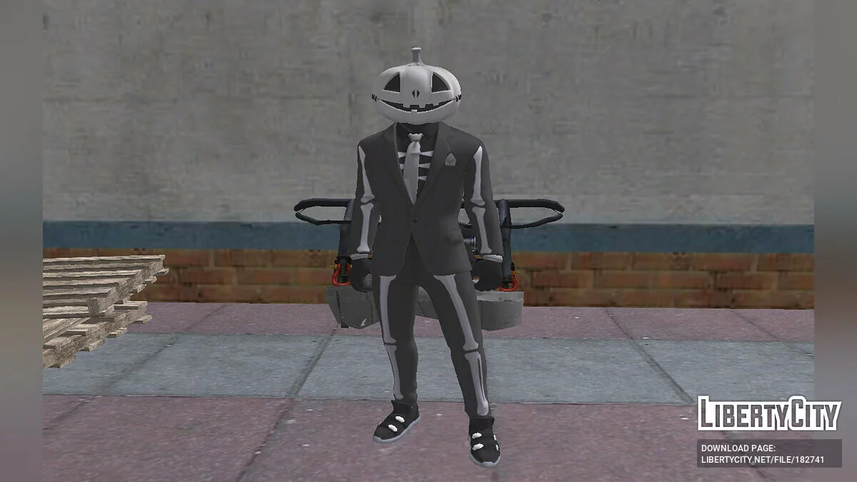 Jack O'Sassin из Fortnite / GTA San Andreas